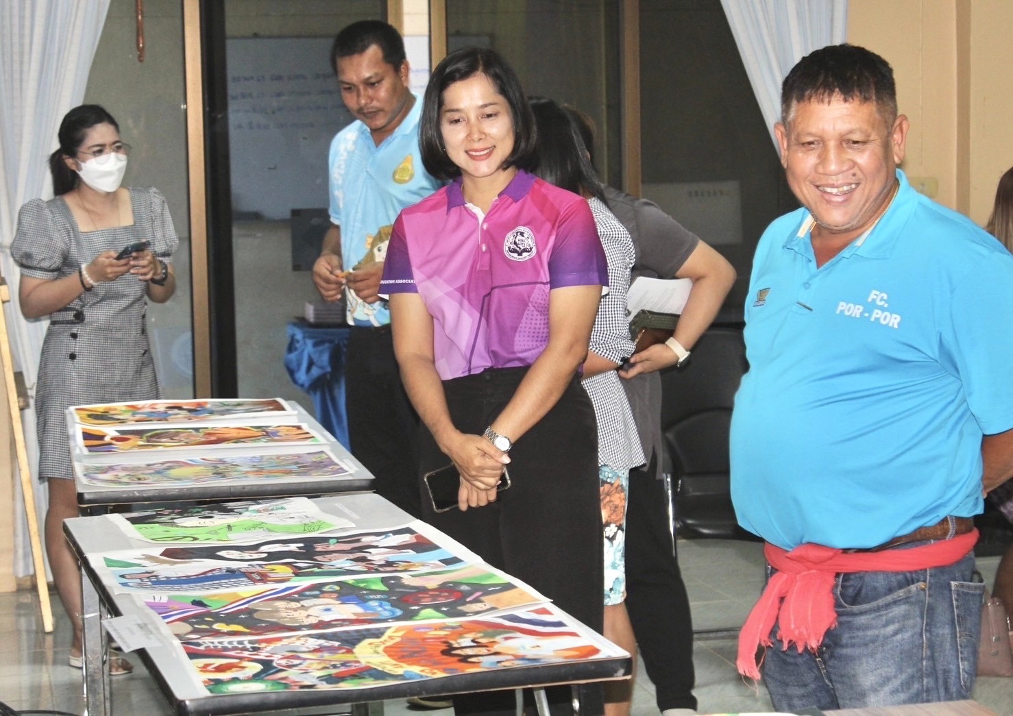 ตัดสินผลงานกิจกรรมโครงการรณรงค์ ป้องกันยาเสพติด ประจำปีงบประมาณ 2567